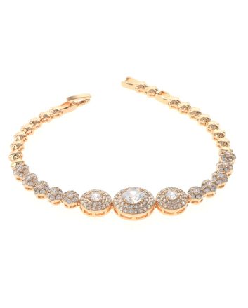 CZ Latch Bracelet 