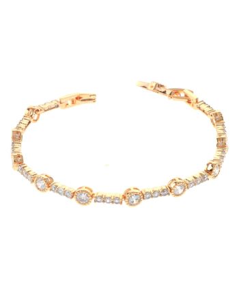 CZ Latch Bracelet