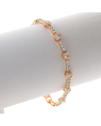 CZ Latch Bracelet