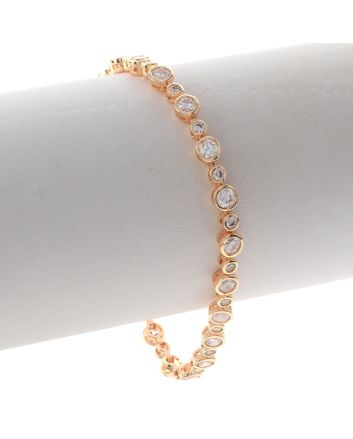 CZ Latch Bracelet 