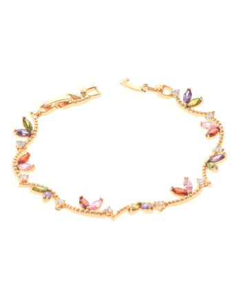 CZ Latch Bracelet