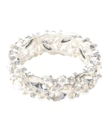 Marquise Crystal Stretch Bracelet