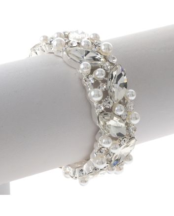 Marquise Crystal Stretch Bracelet