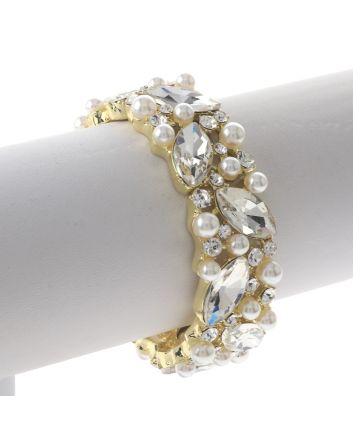 Marquise Crystal Stretch Bracelet
