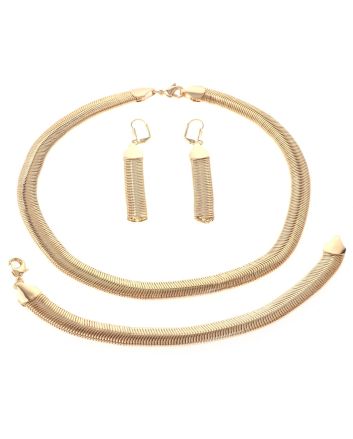 Gold Plated Necklace Set