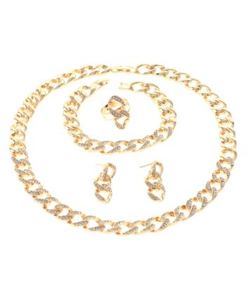 Gold Plated Necklace Set