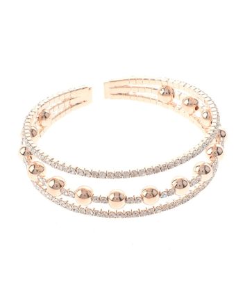 Rhinestone Cuff Bracelet 