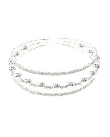 Rhinestone Cuff Bracelet 