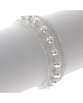 Rhinestone Cuff Bracelet 