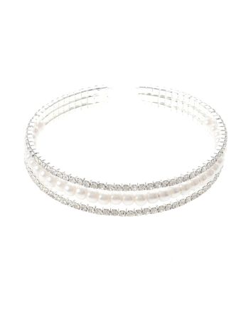 Rhinestone Cuff Bracelet 