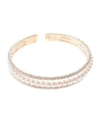 Rhinestone Cuff Bracelet 