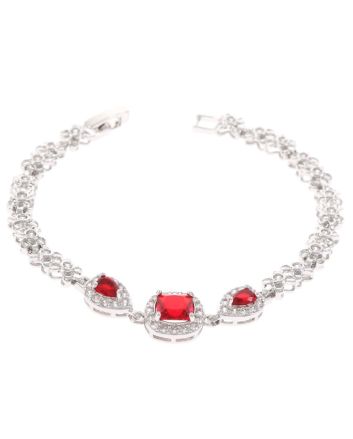 CZ Latch Bracelet