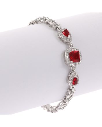 CZ Latch Bracelet