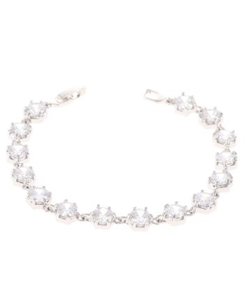 CZ Latch Bracelet