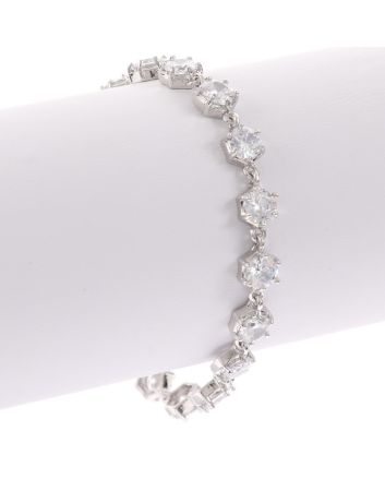 CZ Latch Bracelet