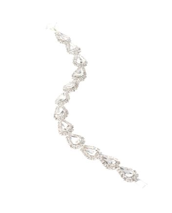 Rhinestone Latch Bracelet
