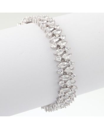 CZ Latch Bracelet