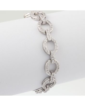 CZ Latch Bracelet