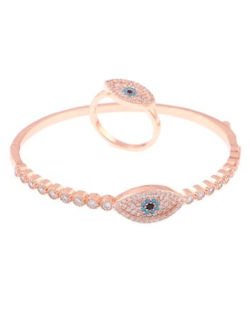 CZ Stone Bracelet & Ring