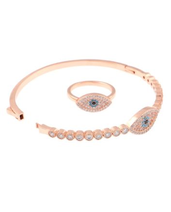 CZ Stone Bracelet & Ring