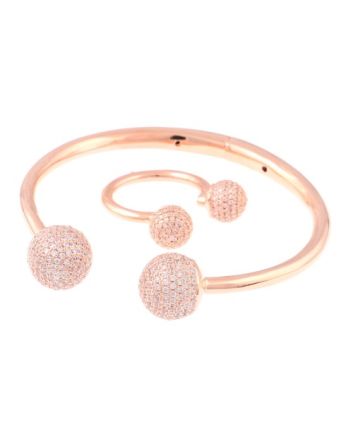 CZ Stone Bracelet & Ring