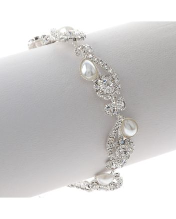 Rhinestone Lobster Bracelet