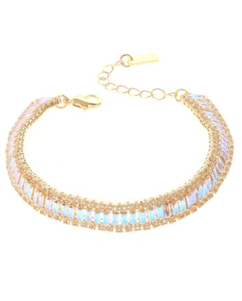Rhinestone Lobster Bracelet 