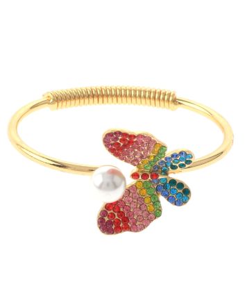 Stretch Fold-Over Bracelet
