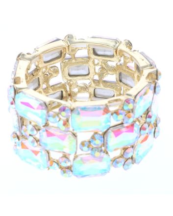 Crystal Rhinestone Stretch Bracelet