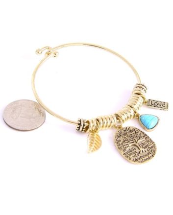 Fashion Metal Toggle Bracelet