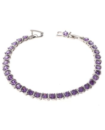 CZ Latch Bracelet