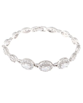 CZ Latch Bracelet