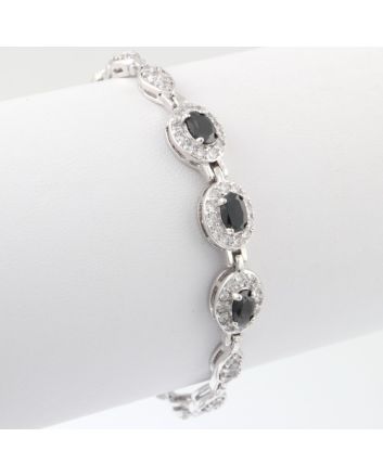 CZ Latch Bracelet