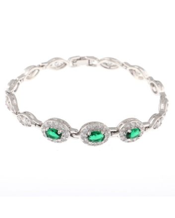CZ Latch Bracelet