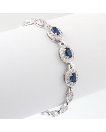 CZ Latch Bracelet