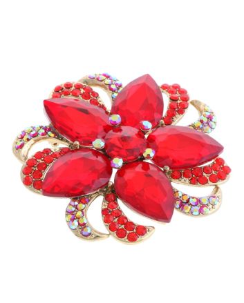 Rhinestones Crystal Brooch