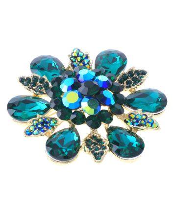 Rhinestone Crystal Brooch