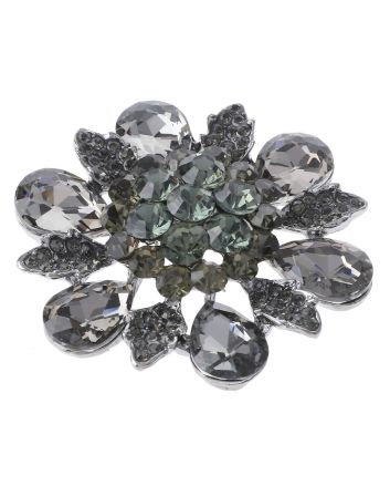 Rhinestone Crystal Brooch