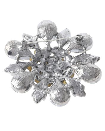 Rhinestone Crystal Brooch