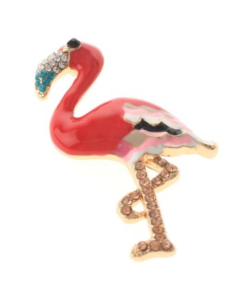 Flamingo Brooch