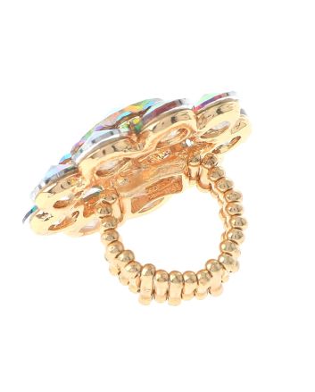 Stretch Fashion Flower Ring