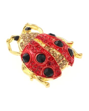Rhinestone Brooch