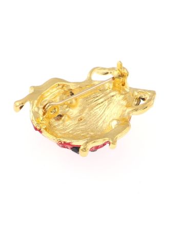Rhinestone Brooch