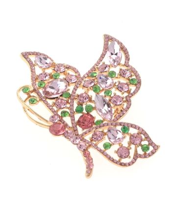 Rhinestone Brooch