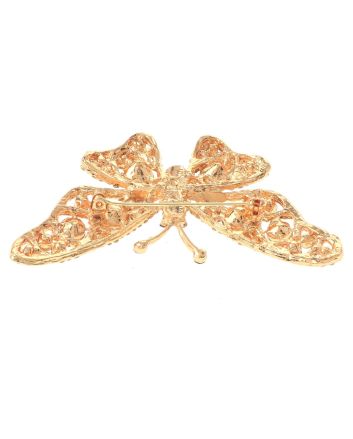 Crystal Butterfly Pin