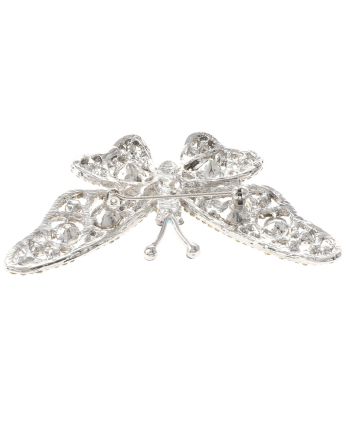 Crystal Butterfly Pin