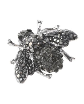 Crystal Bee Brooch  