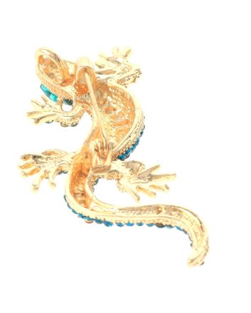 Crystal Lizzard Brooch