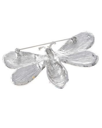 Crystal Bee Brooch