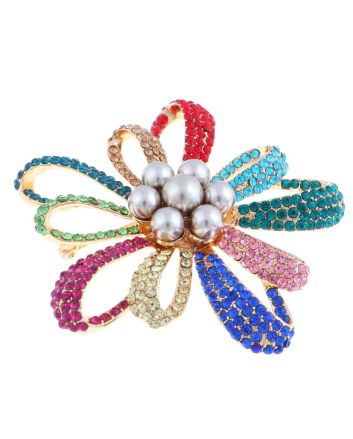 Rhinestone Brooch